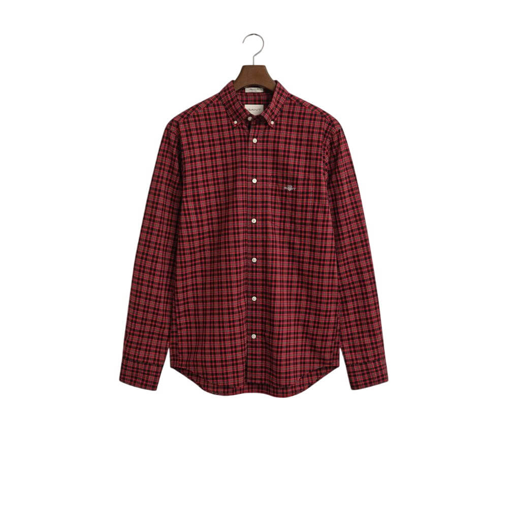 GANT Regular Fit Classic Checked Poplin Shirt